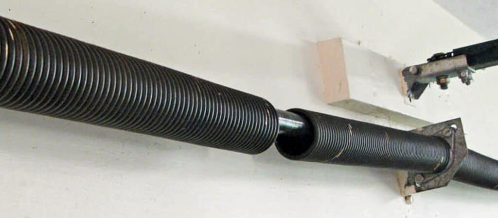 Broken Garage Door Torsion Spring