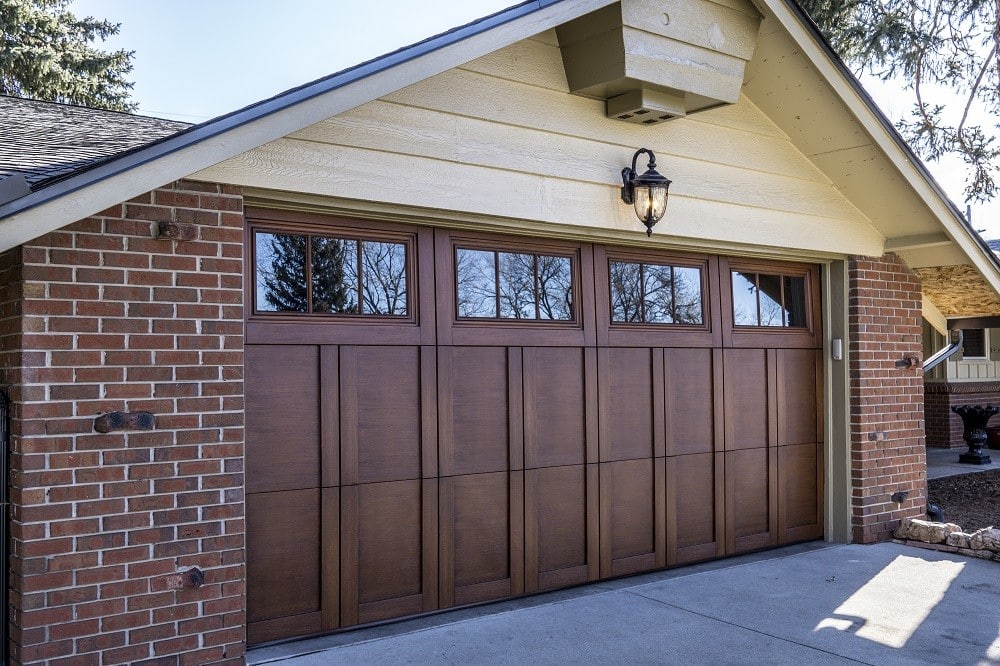 wood garage doors