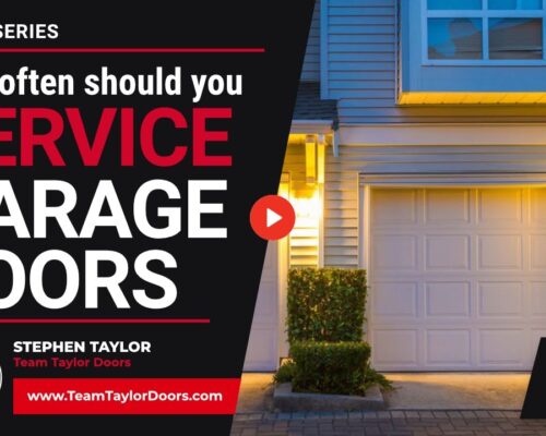 How Often Should You Service Garage Doors?
