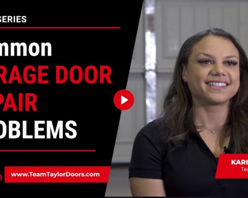 What Are Common Overland Park Garage Door Repair Problems?